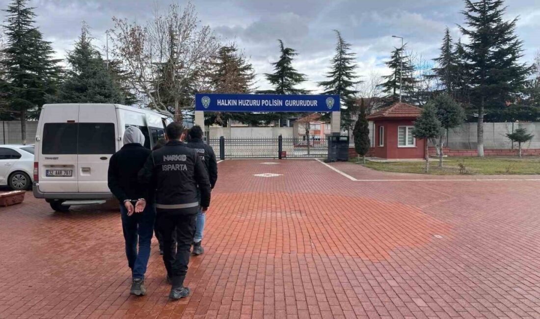 Isparta’nın Yalvaç ilçesinde polisin