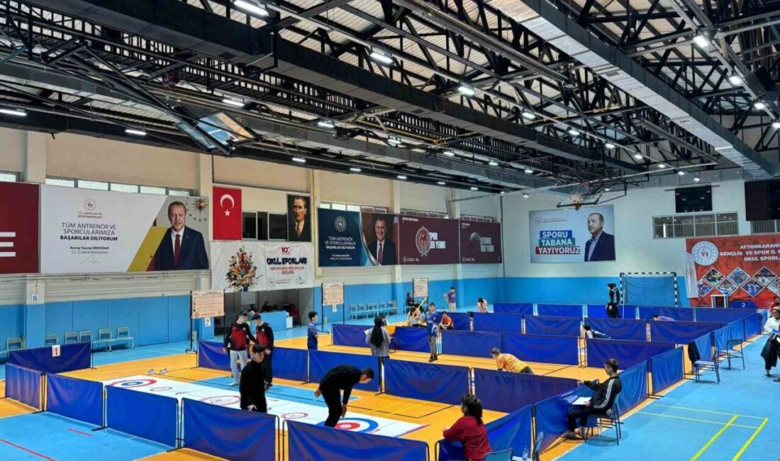 Okul Sporları Floor Curling İl Birinciliği Müsabakaları, Çiğiltepe Spor Salonu’nda