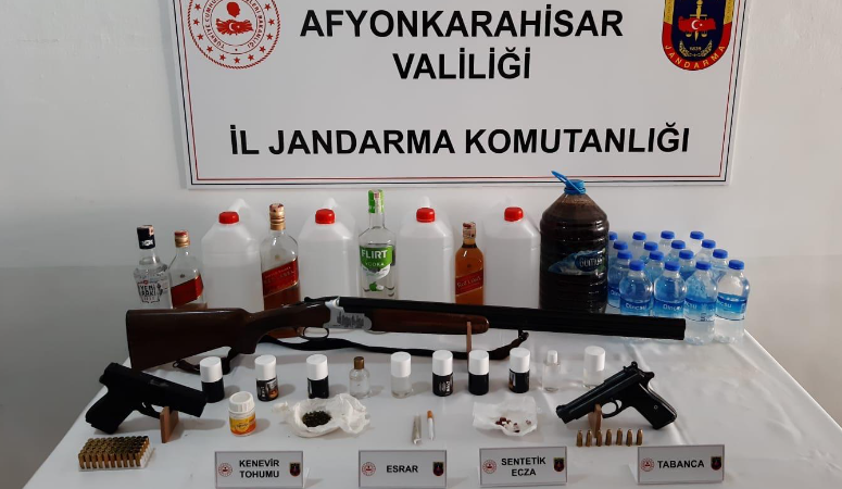 Afyonkarahisar İl Jandarma Komutanlığınca,