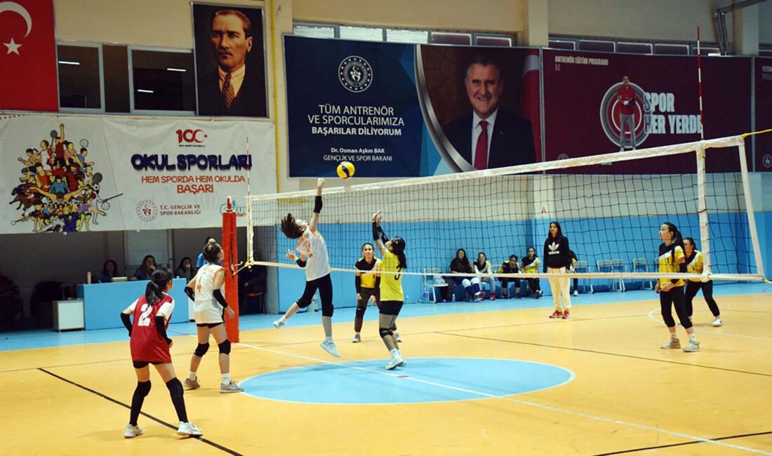 2024-2025 Eğitim Öğretim Yılı Okul Spor Faaliyetleri kapsamında düzenlenen voleybol