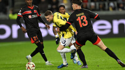 Temsilcimiz Fenerbahçe, UEFA Avrupa Ligi'nde lig aşamasının sekizinci ve son