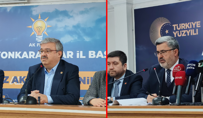 AK Parti Afyonkarahisar İl Başkanlığı’nın haftalık olarak düzenlenen basın toplantısı