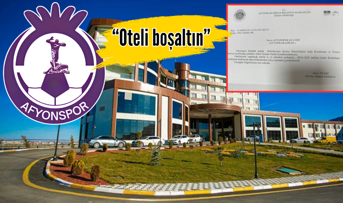 Belediye Başkanı Burcu Köksal ve Afyonspor Kulüp Başkanı Mevlüt Akkuş