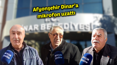 Afyonkarahisar’ın Dinar ilçesinde yapılan röportaj, bölgenin siyasi gündemini hareketlendirdi.