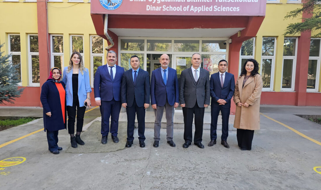 Afyon Kocatepe Üniversitesi (AKÜ) Dinar Uygulamalı Bilimler Yüksekokulu Müdürlüğüne Doç.