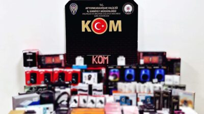 Afyonkarahisar İl Emniyet Müdürlüğü’nün sorumluluk alanında kaçakçılık faaliyetlerinin önlenmesine ve