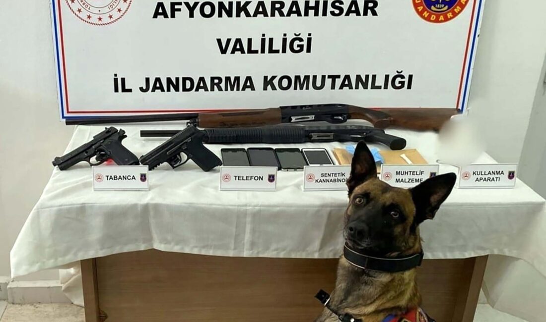 Afyonkarahisar İl Jandarma Komutanlığı, uyuşturucu ile mücadele kapsamında çalışmalarını titizlikle