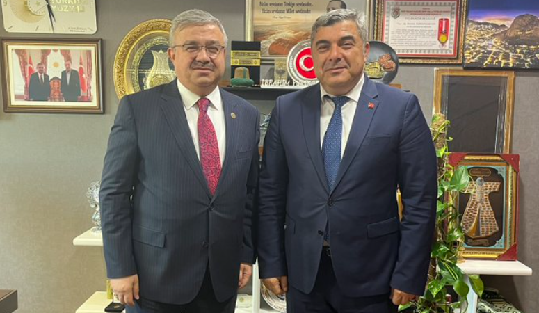 Afyonkarahisar İl Milli Eğitim Müdürü Miraç Sünentci, Ankara’da önemli bir