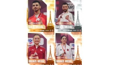 Milli Takımımız, Fransa’nın Paris kentinde düzenlenen Karate 1 Premier Lig