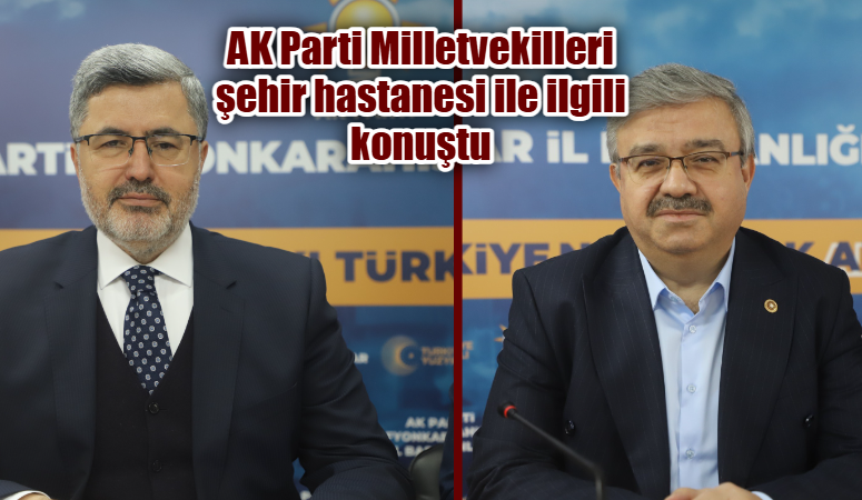 Partilerince düzenlenen haftalık basına toplantısına katılan AK Parti Afyon Milletvekilleri