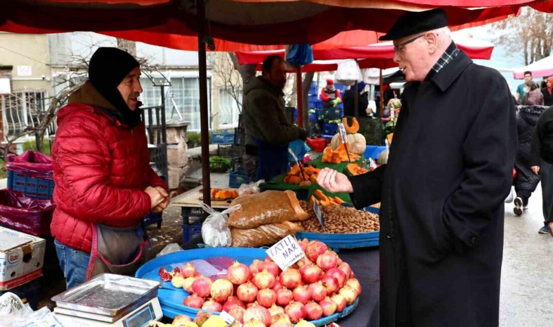 Odunpazarı Belediye Başkanı Kazım Kurt, yerel esnaf ve vatandaşlarla buluşmak