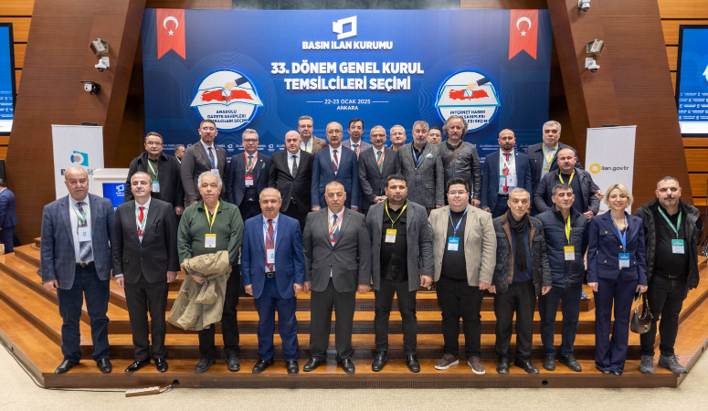 Basın İlan Kurumu Genel Kurulu’nda 2025-2027 yılları arasında görev yapacak