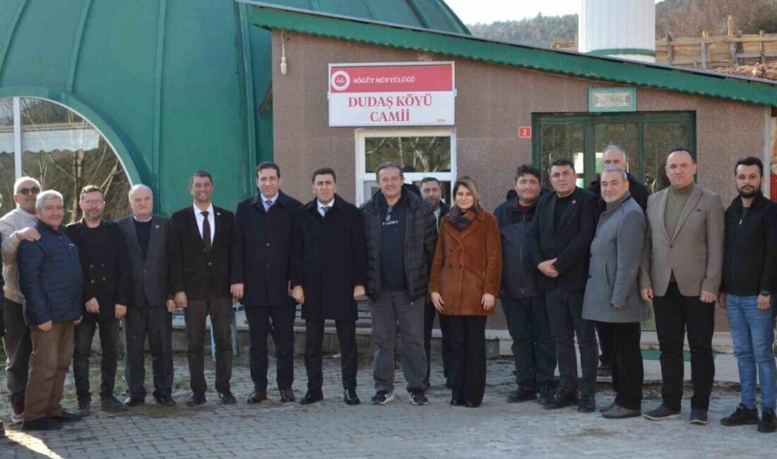 Bilecik Valisi Şefik Aygöl, beraberindekilerle birlikte Söğüt ilçesinde çalışmaların tamamlandığı