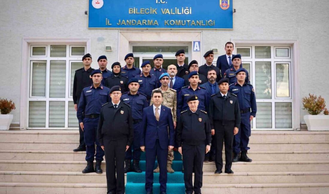 Bilecik Valisi Şefik Aygöl’ün koordinesinde Bilecik İl Jandarma Komutanlığında yılın