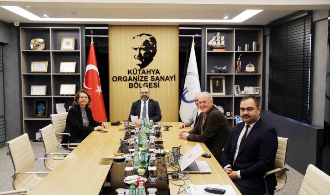 Kütahya İl Defterdarı Hatice İşcen Ercoşman, Kütahya Organize Sanayi Bölgesi