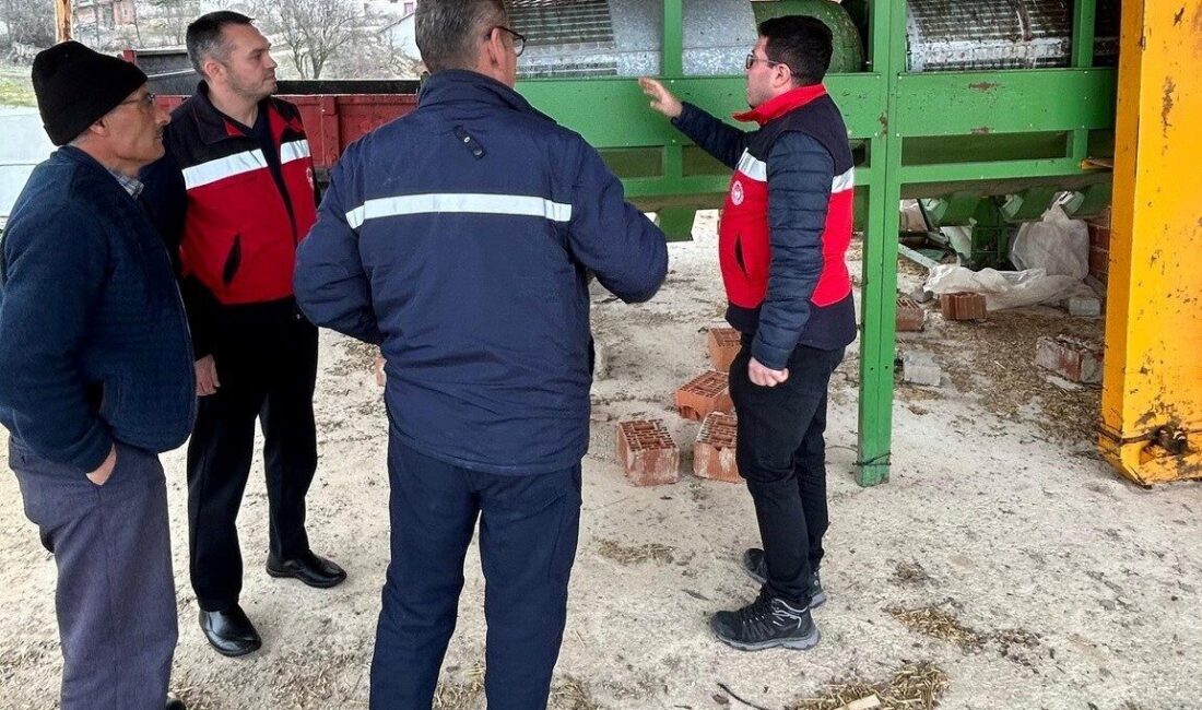 Emet İlçe Tarım ve Orman Müdürlüğü teknik personeli tarafından, ilçede