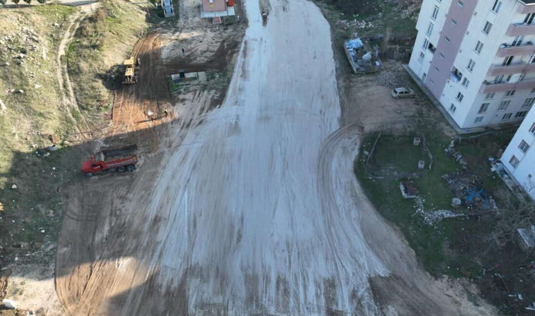 Bilecik Belediyesi tarafından yapılan çalışma ile kapalı pazar çevresinde bulunan