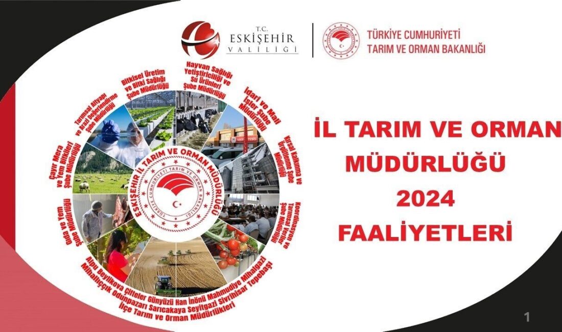 Eskişehir İl Tarım ve Orman Müdürlüğü tarafından gerçekleştirilen 2024 yılı