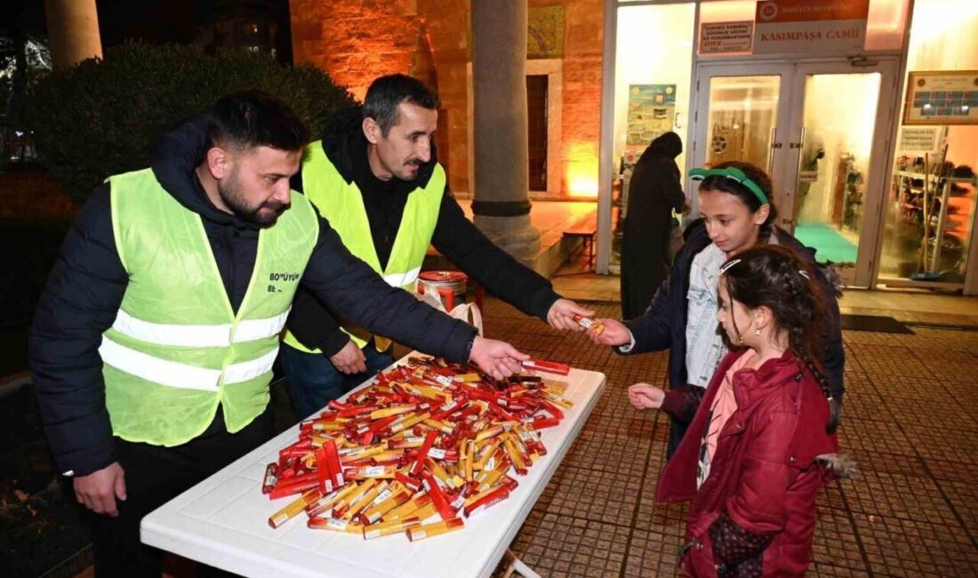 Bozüyük Belediyesi tarafından mübarek üç ayların başlangıcı ve yılın ilk