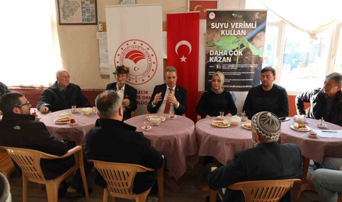 Bilecik merkez ve ilçelerinde çiftçileri bilgilendirme çalışmaları kapsamında ’Cuma Buluşmaları’