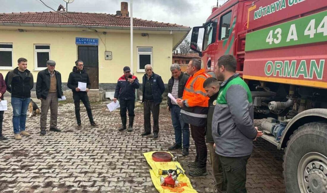 Kütahya’da bin 352 kişiye bilinçlendirme eğitimi verildi. Kütahya Orman Bölge