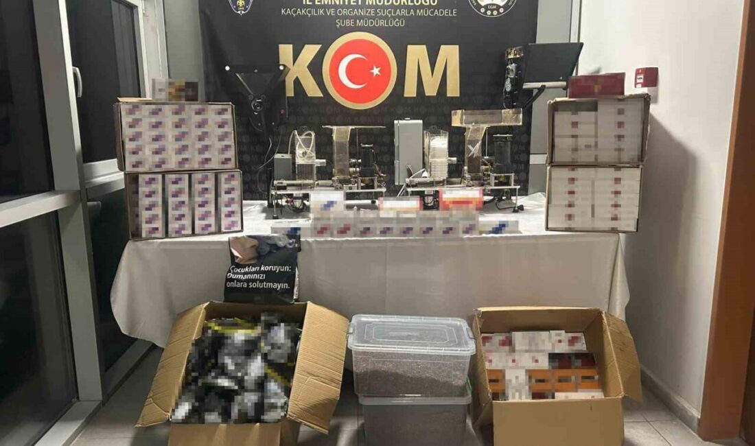 Kütahya Kaçakçılık ve Organize Suçlarla Mücadele (KOM) Şube Müdürlüğü ekipleri,