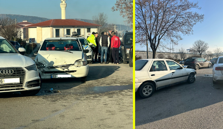 Afyonkarahisar’da garden kale ve yedi bilim anaokulu arasında trafik kazası: