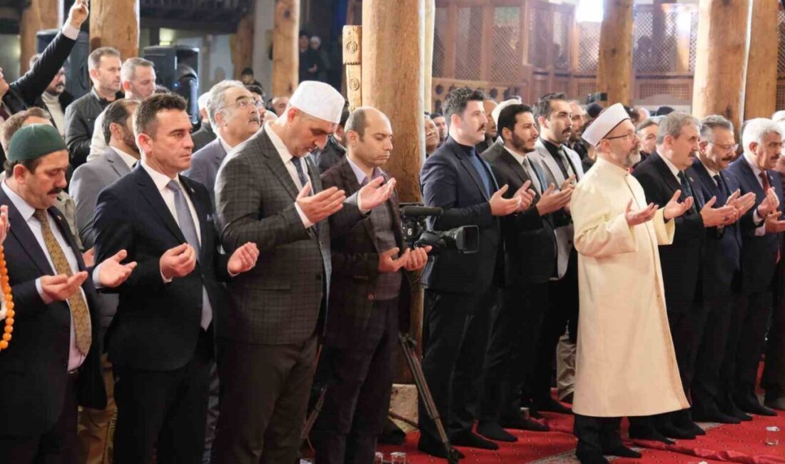 UNUSCO Dünya Mirası Listesinde yer alan Tarihi Ulu Camii’de Regaip