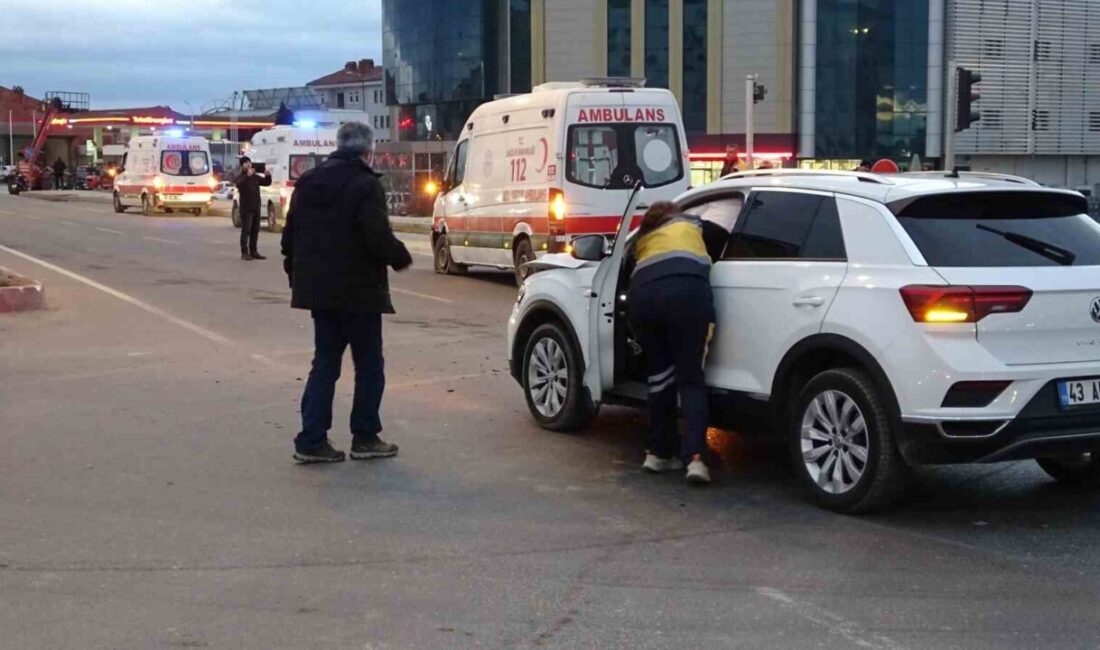 Kütahya’nın Tavşanlı ilçesinde meydana gelen trafik kazasında 1 kişi yaralandı.