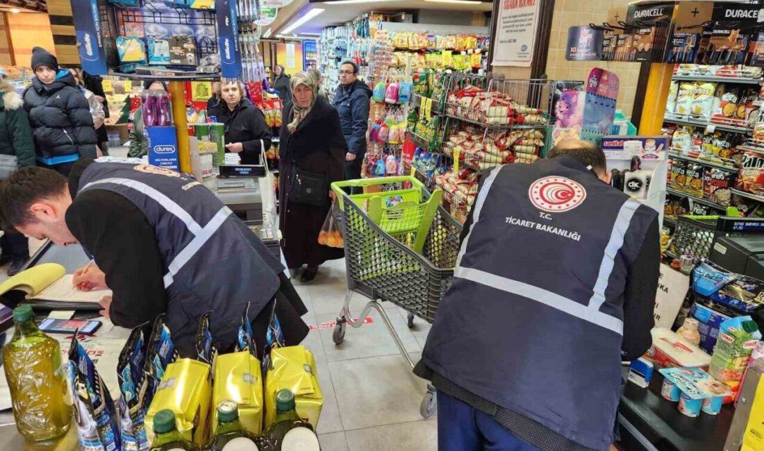 Eskişehir’de Ticaret İl Müdürlüğü ekiplerinin son 1 ay içerisinde gerçekleştirdiği