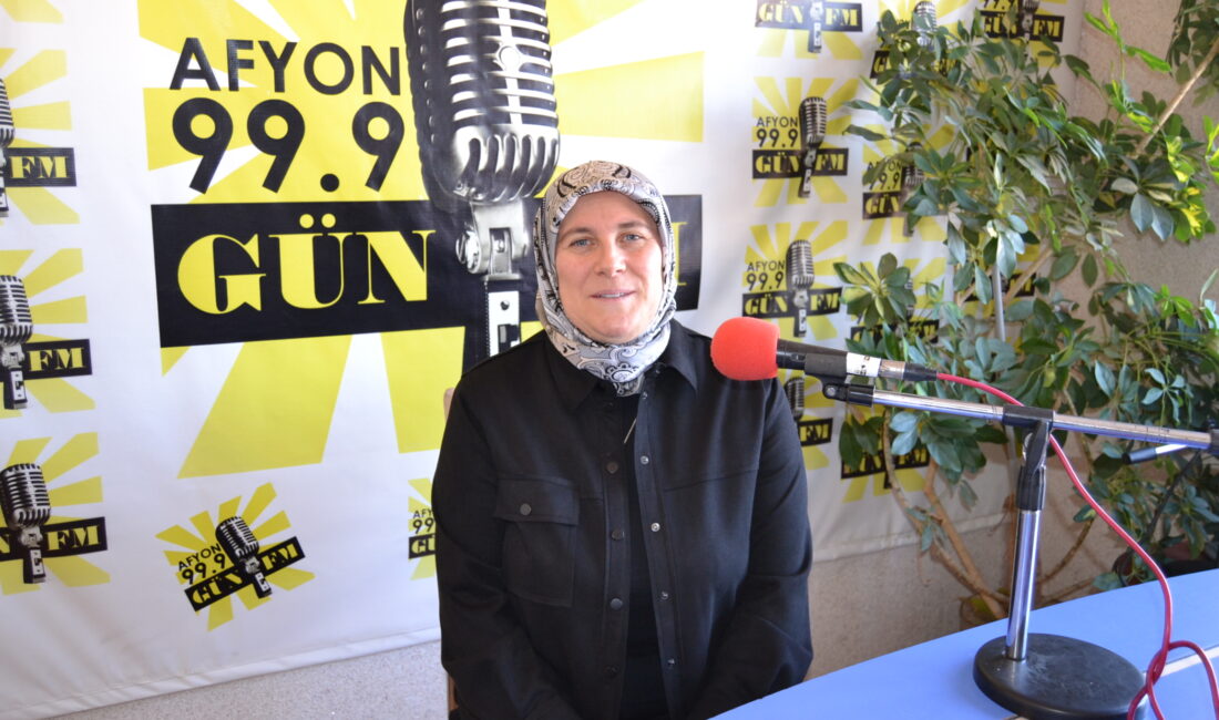 Fertillife Afyon Hastanesi’nden Radyoloji Uzmanı Dr. Sabiha Uğur, Gün FM’in