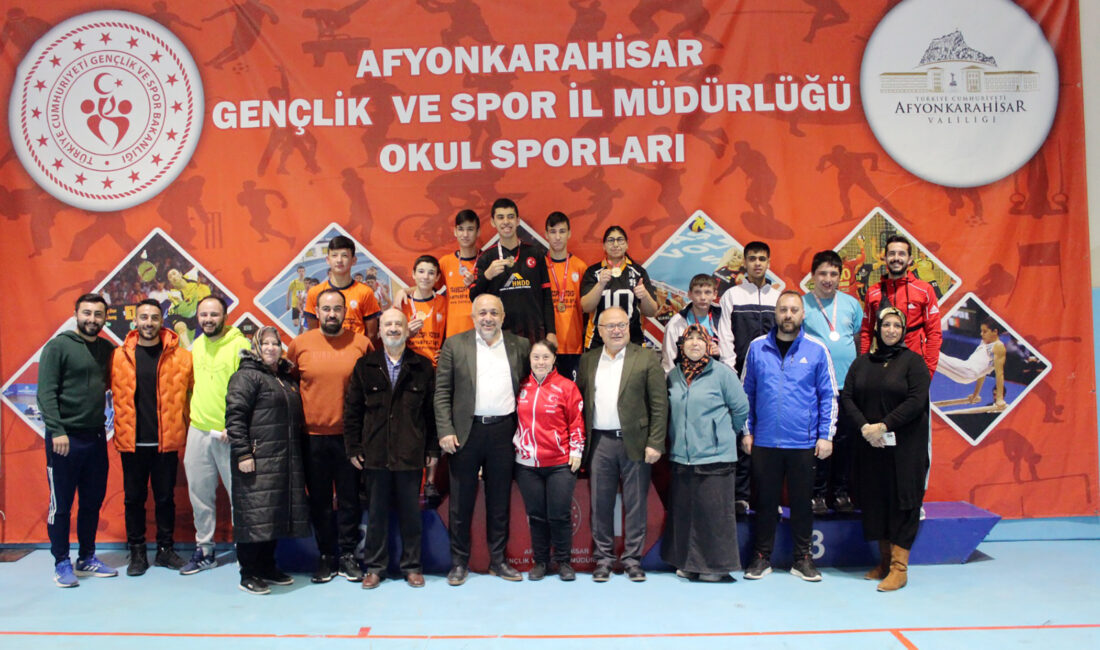 Gençlik ve Spor İl Müdürlüğü tarafından düzenlenen Okul Sporları Masa