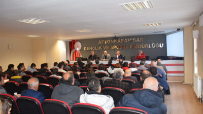 Afyonkarahisar Valiliği himayelerinde, Gençlik ve Spor İl Müdürlüğü ile İl
