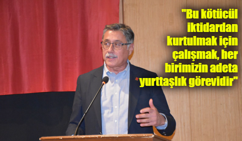 CHP Parti Meclisi Üyesi ve Örgütlenme Koordinatörü Yalçın Görgöz, ekonomik