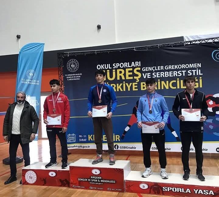 Kütahyalı güreşçi Said Ada Türkiye Şampiyonu oldu Kırşehir’de düzenlenen Okul Sporları Gençler-A Grekoromen Güreş Türkiye Şampiyonası’nda Kütahya