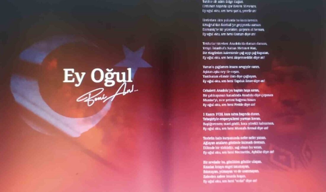 Öğretmen Doğan’ın ’Ey Oğul Beni An’ isimli şiiri ’ÖğretmenİZ’ dergisinde Kütahya Ticaret ve Sanayi Odası (KUTSO) Mesleki ve Teknik Anadolu