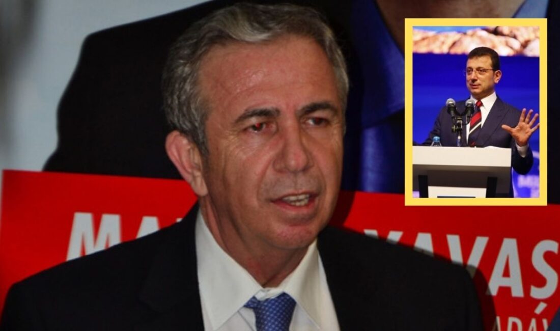 Ankara Büyükşehir Belediye Başkanı Mansur Yavaş, İstanbul Büyükşehir Belediye Başkanı