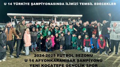 Afyonkarahisar'da 2024-2025 futbol sezonu U-14 Ligi tamamlandı. Finalde Safa Gençlik
