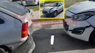 Afyonkarahisar – Uşak karayolunda oteller bölgesi yakınlarında trafik kazası meydana