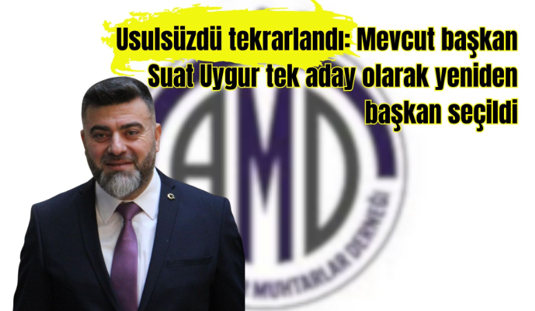 Afyonkarahisar Muhtarlar Derneği'nde usulsüz yapılan seçimin ardından tekrarlanan seçimde, mevcut