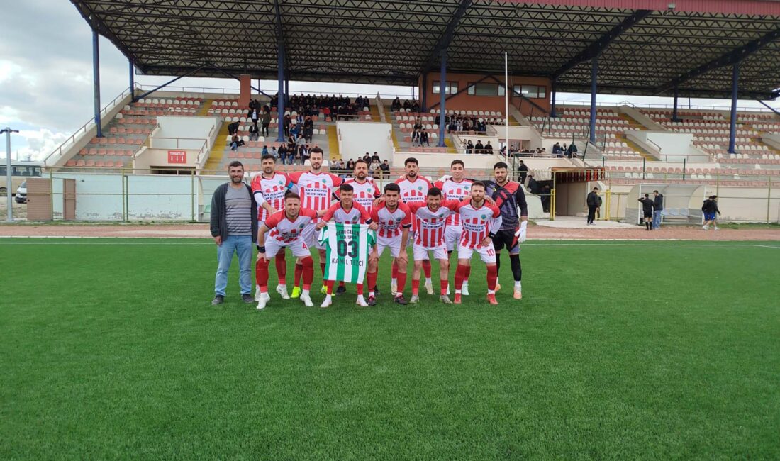 Afyonkarahisar 2. Amatör C Grubu 5. hafta mücadelesinde Gebeceler Belediyespor,