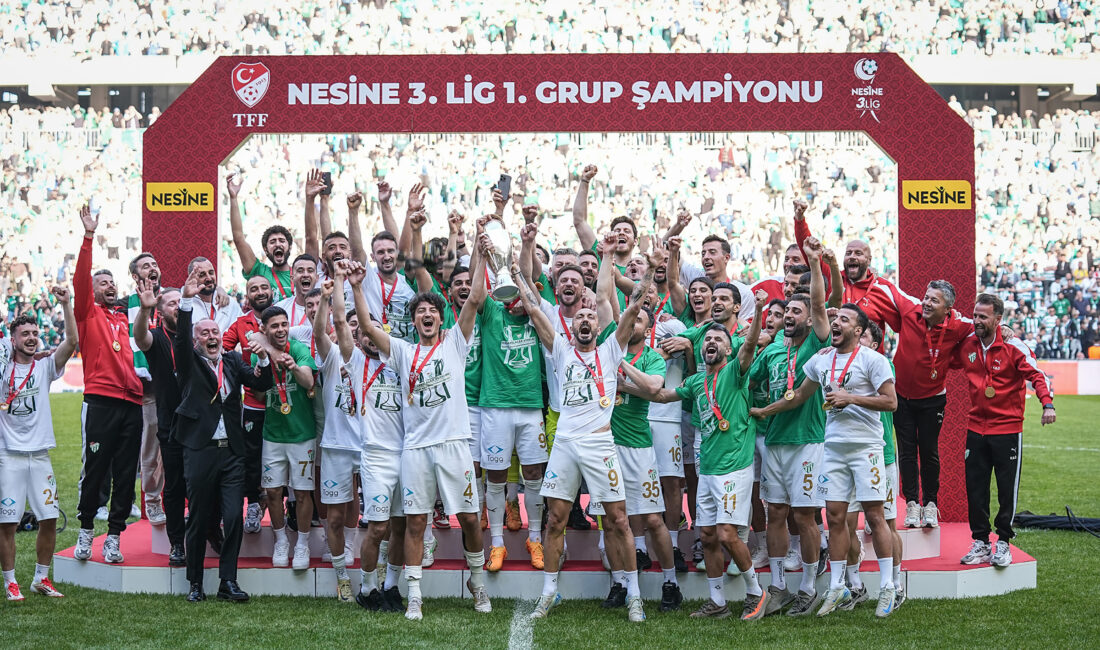 Nesine 3. Lig 1. Grup'ta geçen hafta şampiyonluğa ulaşarak Nesine