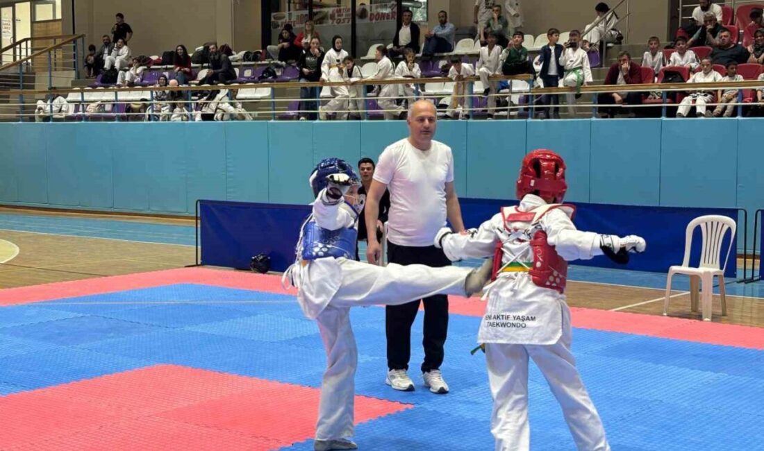 23 Nisan Taekwondo Müsabakaları tamamlandı 23 Nisan Ulusal Egemenlik ve Çocuk Bayramı kapsamında düzenlenen Taekwondo