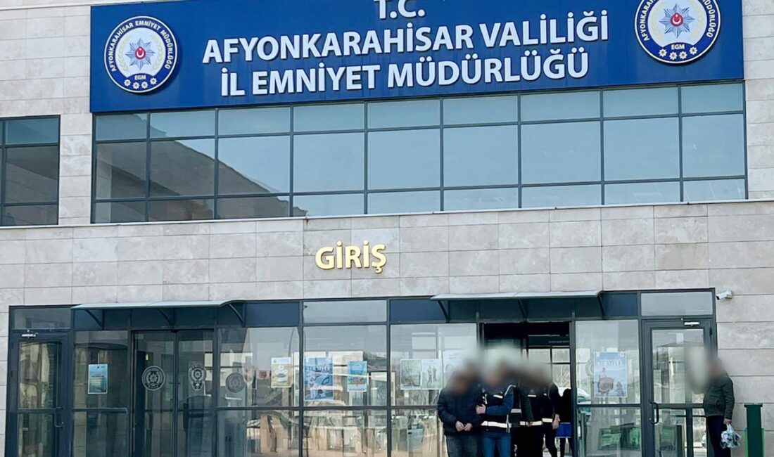 Afyon İl Emniyet Müdürlüğü'nün 14-20 Nisan tarihleri arasında kent genelinde