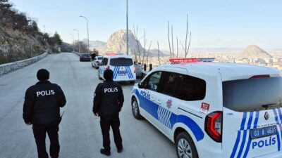 Afyonkarahisar İl Emniyet Müdürlüğü'nün 21-27 Nisan tarihleri arasında kent genelinde