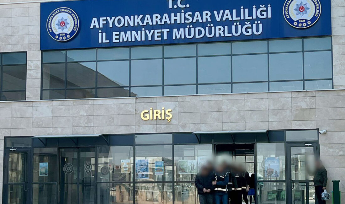 Afyonkarahisar İl Emniyet Müdürlüğü'nün 24 Mart-6 Nisan arasında gerçekleştirdiği denetimlerde