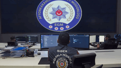 Afyonkarahisar İl Emniyet Müdürlüğü görevlileri, 'Bilişim sistemlerinin kullanması ile nitelikli