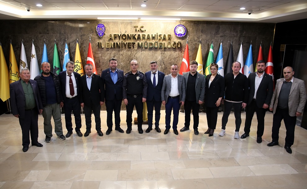Afyonkarahisar Muhtarlar Derneği, Türk Polis Teşkilatı’nın 180. kuruluş yıl dönümünü