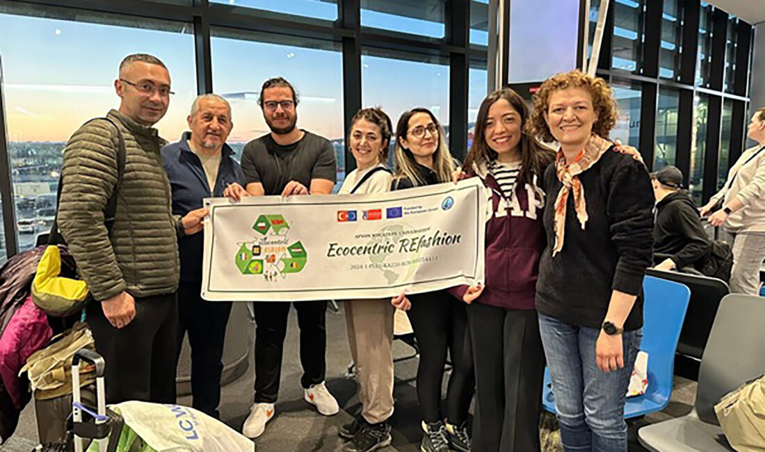 Afyon Kocatepe Üniversitesi (AKÜ) Erasmus+ programı kapsamında yürütülen ‘EcocentricReFashion’ adlı