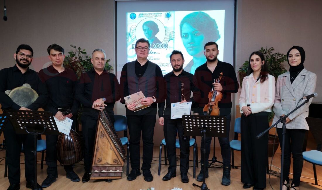 Afyon Kocatepe Üniversitesi (AKÜ) Devlet Konservatuvarı’nda, Cumhuriyet döneminin önemli kadın